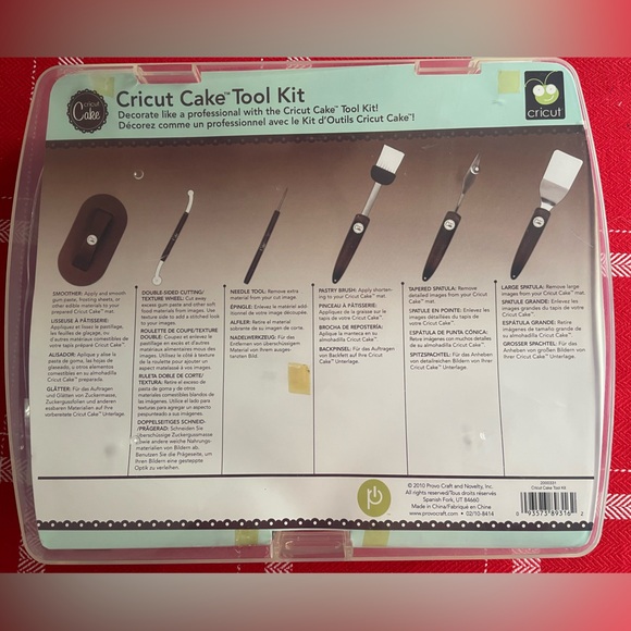 Cricut Cake Tool Set NIB - Picture 4 of 5